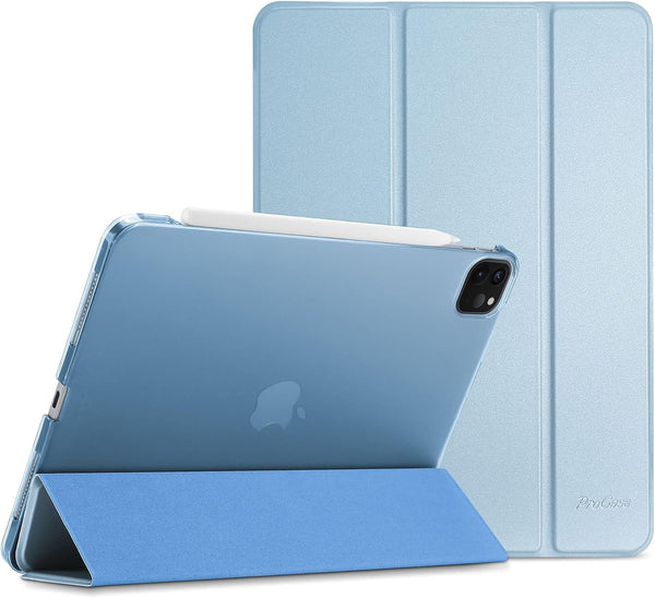 ProCase Slim Stand Hard Back Shell Cover for iPad Pro 11 Inch (2022/2021/2020/2018), Smart Cover for 4th Gen 2022 / 3rd