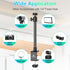 ailight 1/4" insta360 Camera Desk Mount Webcam Stand, Adjustable Table Camera Stand with Screw & C Clamp Overhead