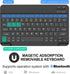Keyboard Case for Samsung Galaxy Tab S9 FE 5G 10.9-inch, Bluetooth Detachable Keyboard, Smart Cover with S Pen, Black
