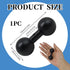 Vvluvva 1" 1-Inch Double Ball Mount Arm Adapter, Heavy-Duty Black Aluminum Alloy Ball Extension Connector