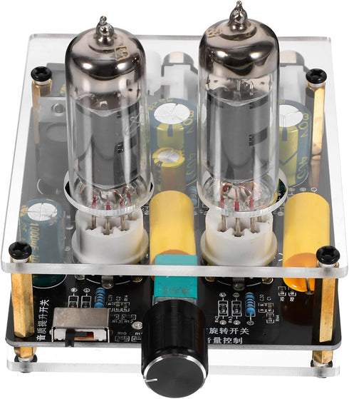 Veemoon Tube Amplifier Hi-fi Stereo Preamp Pre-amp for Record Player Pre-amp for