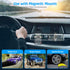 WixGear Metal Phone Clamp for Magnetic Car Mount, Clip and Remove Anytime, Compatible with All Magnet Car Holders