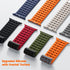 Compatible with Apple Watch Ultra 2/Ultra Band, 49mm/45mm/44mm/42mm, Magnetic Silicone Rugged Sport Watchband