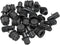 MECCANIXITY Speaker Grill Guides Plastic Black Dia 8mm for Speaker Parts Accessories Pack of 12