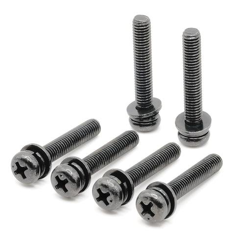 ReplacementScrews 75NANO80AUA 75 Inch NANO80 Set Stand Screws Compatible with LG - Series TV - Complete Feet/Legs Screw