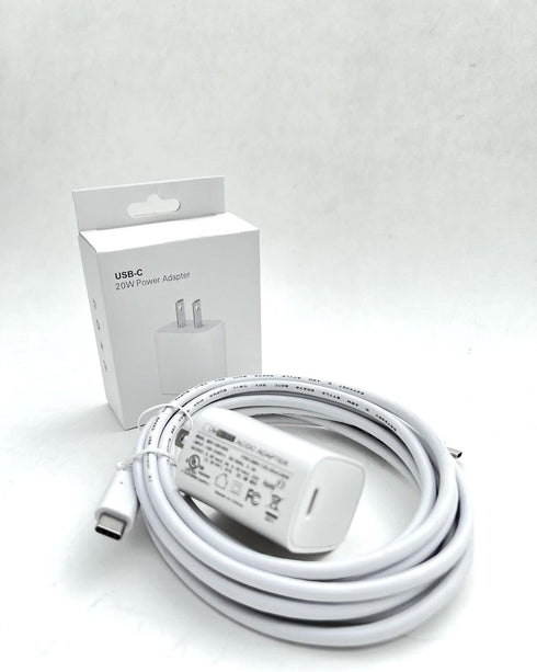 OMNIHIL Wall Charger + USB-C-to-USB-C Cable for Energizer MAX 30,000mAh Power Bank Model UE30068