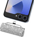 Mini Portable Charger USB C, 4500mAh Bling Cute Battery Pack for iPhone 16 15 /Pro/Pro Max/Plus, Shiny Silver