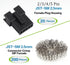 OCR 2.5mm Pitch JST SM Connector 2 3 4 5 Pin Male/Female Housing Plug Connector Assortment Kit 560Pcs.
