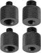 4 Pcs Camera Screw Adapter Set, 1/4" Male to 3/8" Female and 3/8" Male to 1/4" Female for Camera Monitor, Tripod, Mount