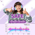 JoySpark Kids Bluetooth Headphones, Lightweight Kids Wireless Headphones for Kids, 85/94dB Volume Limited, 60 Hours Playtime, Bluetooth 5.3, Over-Ear Toddler Headphones with Built-in Mic-Purple