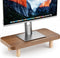 Monitor Stand Riser, 16Inch Wood Desk Organizer with Monitor Stand & Storage