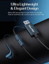 USB Headset with Microphone for PC, 2M USB Earbuds for Laptop, PS4/PS5, Volume Control & Mute, Ideal for Home & Office.