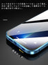 Anti-spy Screen iPhone 12 Pro Max Case, Lock + Magnetic Adsorption Anti-Peeping Metal Frame Protective Cover