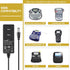 9V AC DC Adapter Compatible with DYMO LabelManager 220P 150 LM500TS Charger, Replacement for Multiple Label Makers
