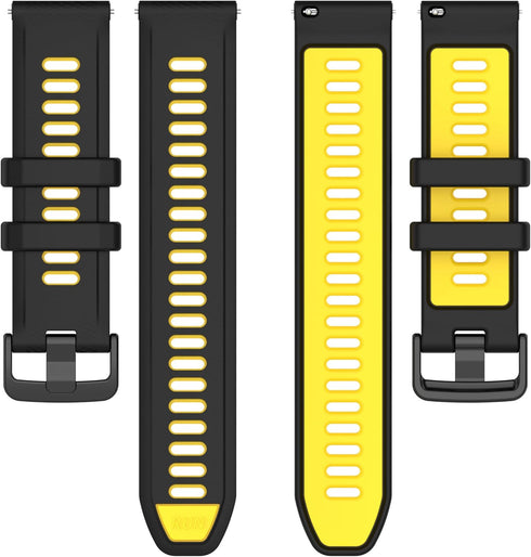 Garmin Forerunner 265 Bands for Women Men, 22mm Quick Release Sport Silicone Replacement Straps for COROS Apex 2