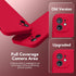 iPhone 11 Case, Compatible with MagSafe, Magnetic Silicone Slim Shockproof Protective Case - Red
