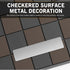 Opuweiy 11.8 5.9 Car Anti-Slip Pad, Multifunctional Dash Mat, Central Control Instrument Table Mobile Phone Fixing Glue