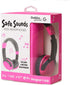 Gabba Goods Kids Safe Sound Adjustable, Foldable 3.5mm Wired Over-Ear Headphones with Printed Design