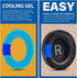 SHP9500 Replacement Ear Pads, Compatible with TRANSTEK SHP9500 Over-Ear Headphones, Cooling Gel Memory Foam Cushions