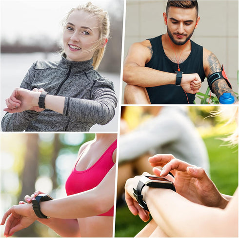 Silicone Watch Band Loops Watch Strap Keeper Replacement Fastener Rings for Universal Watch