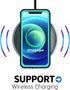 BEASTEK NRE Series Waterproof Case for iPhone 12 Mini, Shockproof Dustproof IP68 with Built-in Screen Protector, Teal