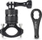 HSU Aluminum Bike Handlebar Mount for GoPro Hero and Other Action Cameras, 360 Degrees Rotary