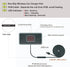 15W Wireless Car Charger Pad, Fast Wireless Phone Charger for Android, Non-Slip Charging Mat for Galaxy S21/20/S9/S10/S8