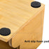 Yopay Nightstand Organizer for Men, Luxury Bamboo Phone Docking Station for Dad Husband, Charging Organizer Cell Phone