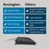 Kensington Simple Solutions Wired Keyboard TAA-Compliant (K55113US), Black Color