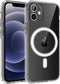 Clear Magnetic Case for iPhone 11, Mag-Safe Wireless Charging, Soft Silicone TPU Bumper Cover