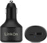 LinkOn 112W USB C Car Charger with 90W PD3.0 and 18W QC3.0 Ports for MacBook, Dell XPS, iPhone, and More