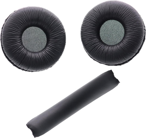 Deal4GO Original Headphone Earpads with Headband Cover Cushion Replacement for JBL Tune 500 510 520 560 590 (Black)