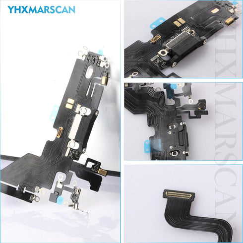 Dock Connector Replacement for iPhone 13 Pro USB Charging Port Flex Cable with Microphone Replacement Tools