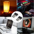 AITIAO 2 Light,8 5V Pcs Mini USB LED Color Adjustable and Brightness Night Light,RGB Car LED Interior Lighting DC Smart