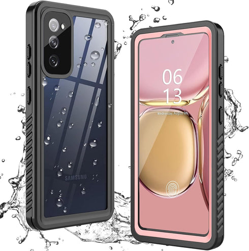 ANTSHARE Waterproof Case for Samsung Galaxy S20 FE 5G, Built-in Screen Protector, 360° Full Body Heavy Duty Shockproof