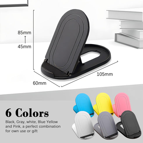 HZZADZXW 16 15 14 13 4-10iPad Portable Cell Phone Stand Holder for Desk, Foldable Pocket-Sized Mount, Adjustable Multi