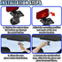 BDZMC (2 Set) Car Rear Camera Holder, Adjustable Vehicle Backup Camera Mount, Strong Adhesive Dash Cam Rear Camera Rear