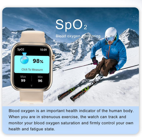 Smart Watch for Men Women - Bluetooth Call, 1.83" Fitness Tracker, Heart Rate Monitor, Waterproof
