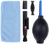 3IN1 Camera Cleaning Kit Suit with Dust Cleaner Brush, Air Blower, Wipes, and Clean Cloth for GoPro, Canon, Nikon
