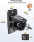 jidinung Keyhole/1/4-20 4&5mm, q990d,JBL,Sony,Roku 360 11lbs Speaker Wall Mount with Threads Universal Satellite Rear