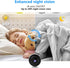 New Smallest Wireless WiFi Camera, HD1080P Security Camera, Portable Smart Baby Monitor with Video Recording Live Feed