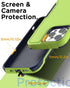 AICase Heavy Duty Rugged Case for iPhone 15 Pro Max 6.7" with Glass Screen Protector & Camera Lens, Shockproof