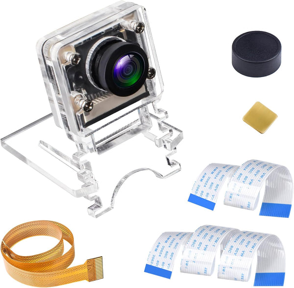 Smraza Camera Module 5 Megapixels 1080p OV5647 Sensor, Adjustable Focus Wide Angle Fish-Eye