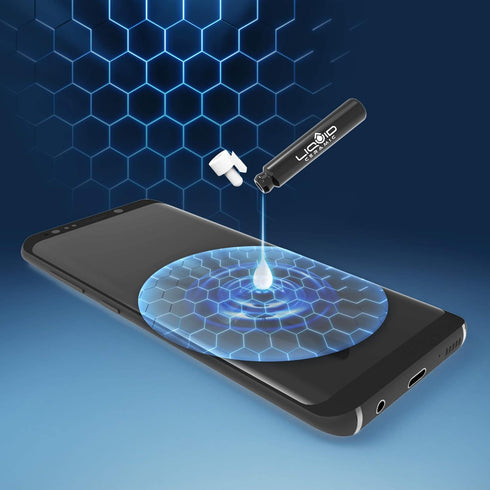 Glass Screen Protector Scratch and Shatter Resistant Wipe On Nano Protection for Up To 4 Devices