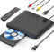 MAITE Ultra Slim DVD Player, Thin HDMI AV DVD Players for TV, 0.6