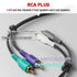 2001-2007 2002-2006 330 2002-2006 RED WOLF Car Wiring w/RCA Plug Amplifier Integration Harness for Toyota Highlander
