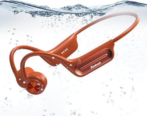 Bone Conduction Headphones-IP68 Swimming Headphones,Bone Conduction Earbuds with MP3 Mode 32GB Memory