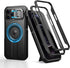 Dexnor 12 12 for iPhone & iPhone Pro Case with Slide Camera Cover & Adjustable Kickstand & Built-in Screen