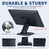 Bestoct 12-24" 75x75mm 100x100mm Low Profile Monitor Stand, LCD TV Foldable Mount for Desk, Lay Flat Stand for Screens