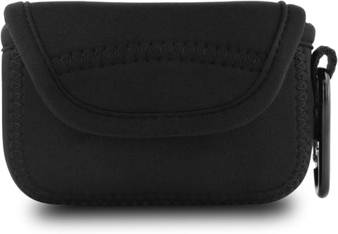 MegaGear Neoprene Camera Case Bag with Carabiner for Panasonic Lumix DC-ZS80, DC-ZS70, DMC-ZS100, DC-TZ95, DC-TZ90,
